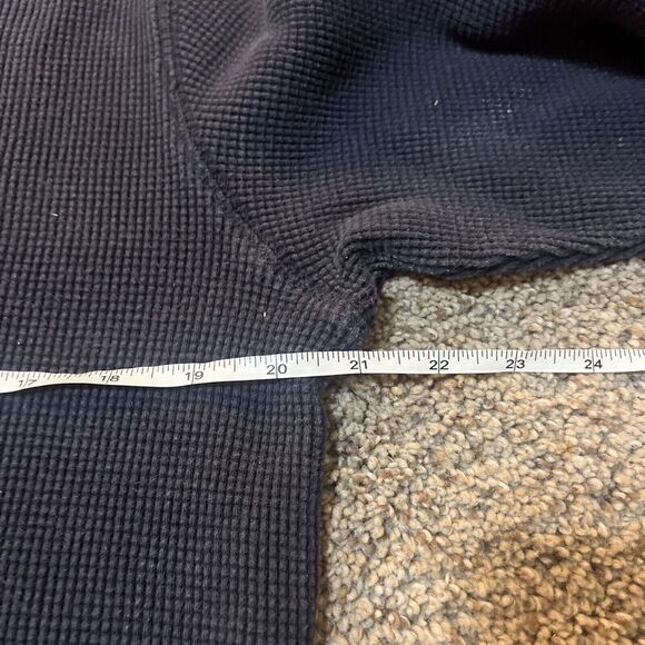 Polo Ralph Lauren Big & Tall Men's‎ Gray Waffle Knit Thermal Flag Logo T-Shirt - Picture 5 of 7